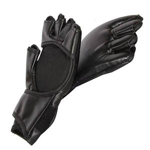 Guantes de Entrenamiento Unisex de Medio Dedo para Taekwondo, Jiu-Jitsu, Grappling y MMA WTF 2025, de Cuero PU de Alta Calidad, Personalizables para Boxeo - Product Image 4