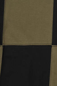 Men's Color Blocked <b>Patchwork</b> T-<b>Shirt</b> Short Sleeve O-Neck Casual Regular Fit Fabric Green Black Design OEM Wholesale T-<b>Shirt</b> - Product Image 5