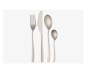 Ensemble de Couverts Dorés en Acier Inoxydable de Haute Qualité, Poli Miroir Moderne, Plaqué Or, pour Maison et Hôtel - Prix de Gros - Product Image 5