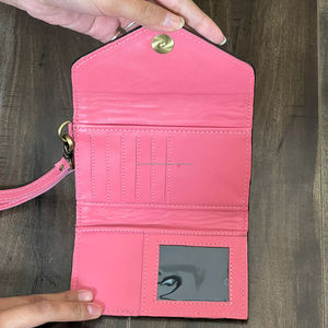 2026 Premium Brand Floral Western Style Genuine Cowhide Leather Cowgirl Wallet New Pattern <b>Wristlet</b> Clutch for Travel Organizer - Product Image 6