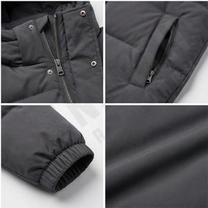 Abrigo acolchado de burbujas de invierno para hombre de la mejor calidad, chaqueta acolchada transpirable de fabricación profesional con logotipo frontal - Product Image 4