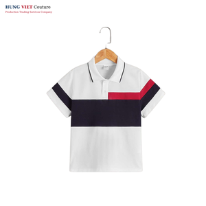 Proveedor vietnamita ofrece Golf de punto de poliéster 100% de alta calidad para Polos con nuevo diseño de impresión por sublimación MOQ bajo - Product Image 2
