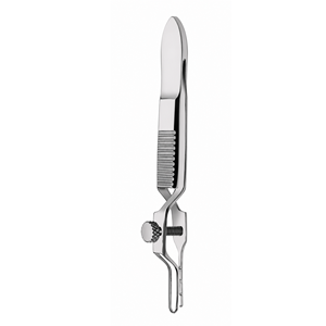 Instrument chirurgical ophtalmique en acier inoxydable Fink Tendon Tucker pour la chirurgie du strabisme et des muscles extraoculaires - Product Image 4