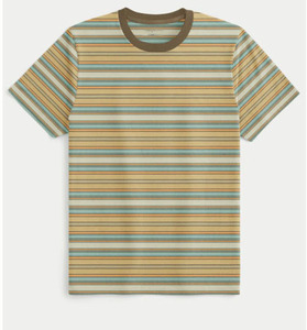 Wholesale High Quality 100% Cotton <b>Striped</b> <b>T</b>-<b>Shirt</b> O-Neck Yarn Dyed Vertical <b>Striped</b> <b>Men's</b> Casual Wear Tee <b>Shirt</b> 2026 - Product Image 1