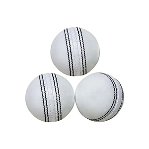 Pelota de Cricket Blanca de Cuero Cosida a Mano para Uso Profesional, Pelota de Cricket Blanca Dura de Fabricación Nueva, Exportador Pakistaní - Product Image 5