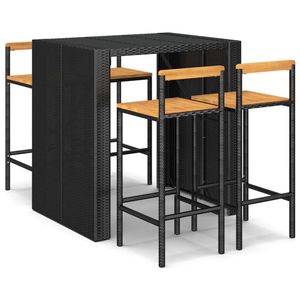 Ensemble de bar de jardin noir - Product Image 2
