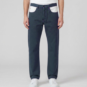 Pantalones Vaqueros Casuales para Hombre SAAR INDUSTRIES, de Mezclilla, Cintura Media, Corte Regular, Secado Rápido, Pierna Recta, Lavados, Personalizados, al por Mayor - Product Image 4