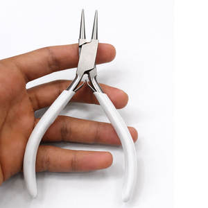 Pince à bec rond en acier inoxydable de haute qualité, outil de précision pour la fabrication de bijoux, pour la bouclage et le pliage de fils, fournisseur OEM - Product Image 3