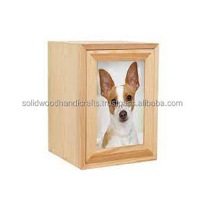Venta al por mayor caja de urnas de madera para cenizas de mascotas urnas de cremación de madera para cenizas de perros y gatos urnas de palisandro a bajo precio - Product Image 2