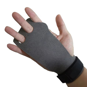 Nouvelles poignées en cuir pour gymnastique, haltérophilie, 3 trous, 2 trous, poignées d'entraînement - Product Image 3