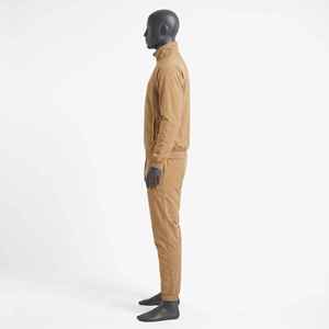 Ensemble de survêtement coupe-vent personnalisé deux pièces avec veste zippée et pantalon de survêtement en nylon pour homme - Product Image 2
