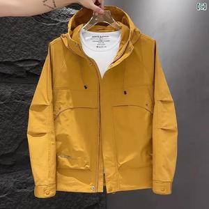 Chaqueta Ligera de Poliéster para Hombre, Resistente al Agua, Ropa Exterior Informal - Product Image 4