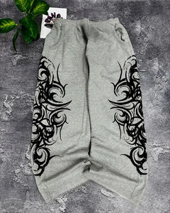 Pantalones Anchos de Moda Urbana Japonesa Estilo Gótico Y2K Unisex, Pantalones Retro de Estilo Harajuku Hip-Hop para Trabajo - Product Image 2