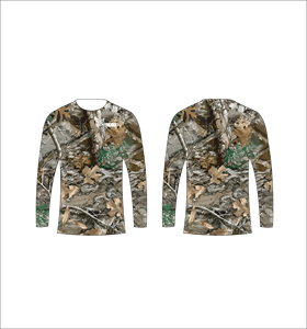 เสื้อยืดแขนยาวลายพรางสำหรับล่าสัตว์ในป่า ระบายอากาศได้ดี เหมาะสำหรับการฝึกซ้อมกลางแจ้ง - Product Image 4