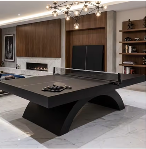 Mesa de Tenis de Mesa de Alta Gama con Base Curva, Diseño Ecológico y Duradero para Competencia y Ocio en Interiores - Product Image 2
