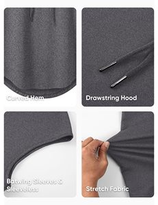 Haut de sport sans manches personnalisé pour homme – Coton, idéal pour la gym, la musculation, l'entraînement, les activités de plein air et le streetwear - Product Image 6
