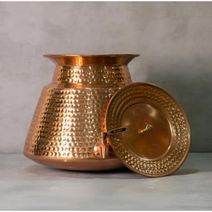 Distributeur d'eau en cuivre pur le plus vendu, grande capacité, pour hôtels, restaurants et usage commercial intensif, provenant d'Inde - Product Image 3