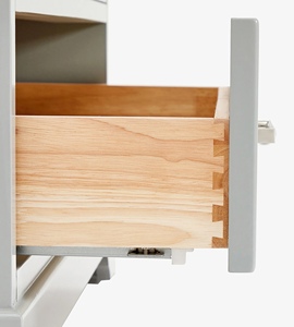Mueble de Baño Mary de 36 Pulgadas con Lavabo a la Izquierda, Solo Mueble, 3 Opciones de Acabado, Directo de Fábrica, Vietnam - Product Image 5