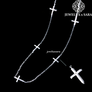 Collar de Diamantes Moissanite de Lujo en Plata de Ley 925 para Mujer, Joyería de Moda, Regalo para Aniversario o Cumpleaños - Product Image 1