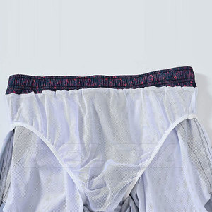 Shorts de natación transpirables en stock, shorts de natación de talla grande, shorts de natación de moda para hombre - Product Image 3