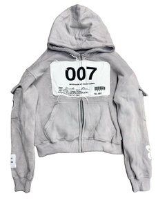 Streetwear personnalisé sweat à capuche surdimensionné lavé à l'acide avec impression bouffante en détresse sweats à capuche délavés au soleil pour hommes - Product Image 1