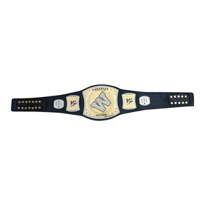 เข็มขัดแชมป์ Winnipeg Blue Bombers CFL - เข็มขัดกีฬาแบบปรับแต่งได้พร้อมรายละเอียดสีทอง - ของสะสมระดับพรีเมียม - Product Image 1