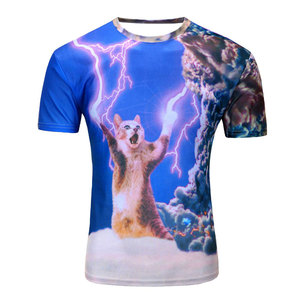 T-shirt Homme Style Urbain Sublimation Personnalisée Logo Imprimé Intégral Streetwear Respirant Décontracté Sportswear Adulte 2026 - Product Image 3