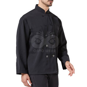 เสื้อเชฟแบบสั่งทำ OEM ผ้าระบายอากาศ แขนยาว สำหรับเชฟมืออาชีพ - Product Image 6