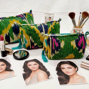 Velvet Pouch <b>Bag</b> Makeup for Toiletry Cosmetic Birthday Wedding Gift Zipper <b>Bridesmaid</b> Gift Favors - Product Image 3