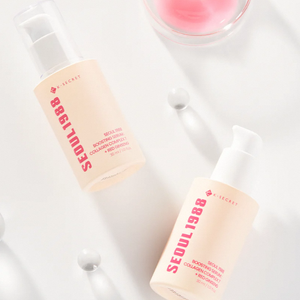 Sérum boostant Seoul 1988 - Complexe de collagène 7 + Ginseng rouge 30ml Soins de la peau coréens Anti-âge Hydratant & Améliorateur d'élasticité de la peau - Product Image 6