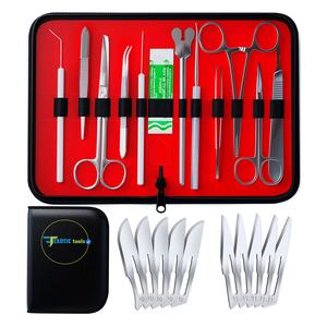 22 kits de dissection d'instruments chirurgicaux pour étudiants en médecine outils manuels pour l'anatomie animale Dissection College Student Basis - Product Image 1