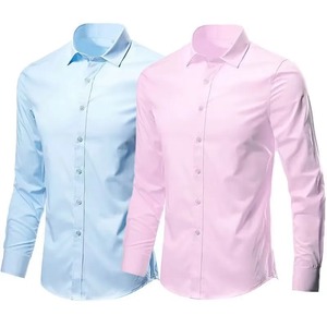 <b>Men</b> Casual <b>Dress</b> Shirts Long Sleeve Premium Cotton Button Up Shirt Modern Casual Fit Office Wear Everyday <b>Mens</b> Clothing - Product Image 1