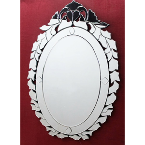 Espejo de Pared Vintage Estilo Barroco Veneciano |   Espejo Decorativo con Marco Tallado Antiguo para Decoración de Sala de Estar en Hogares de Lujo - Product Image 1