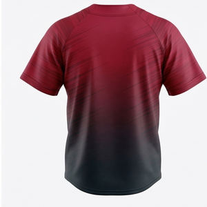 Custom Sublimation Baseball Jersey Professional <b>Athletic</b> Fit Breathable Mesh Fabric Team Gear Sports Wear Supplier - Product Image 3