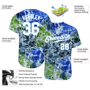 Camiseta de Béisbol Personalizada para Hombre, Manga Corta, Impresión Sublimada, Poliéster Transpirable, Corte Regular, Cierre de Botones, Nombre del Equipo y Patrón - Product Image 4