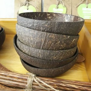 Safimex ชามอาหารกะลามะพร้าวสำหรับใส่เทียนใช้ซ้ำได้ปรับแต่งโลโก้ได้จากเวียดนาม - Product Image 6