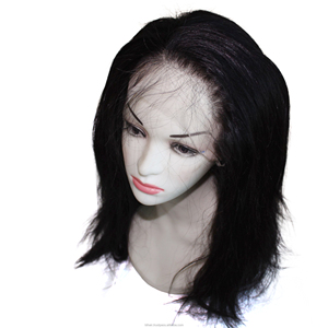 Présentez une sophistication audacieuse avec une perruque entièrement en dentelle, 100 % cheveux humains, coupe pixie, alliant précision artisanale et polyvalence. - Product Image 5