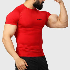 Diseña Tu Propio Logotipo, Camisetas de Gimnasio para Hombre de Tallas Grandes, Tela de Spandex/Poliéster de Primera Calidad, Transpirable, Ecológica, Ropa Casual - Product Image 3