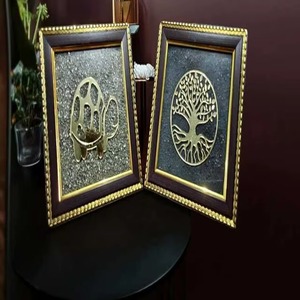 Marco de Pirita Peruana Premium – Símbolo Indio Hecho a Mano, Decoración para el Hogar, Artesanía, Regalo, Venta al por Mayor - Product Image 2