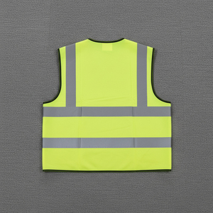 Chaleco de seguridad para hombre, reflectante, de alta visibilidad, ropa de trabajo cómoda para control de tráfico, almacén y actividades al aire libre - Product Image 6