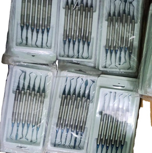 Juego de escalador Dental de acero inoxidable 6 unid/set instrumento de llenado compuesto Dental - Product Image 3