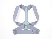 Ceinture de Soutien Dorsal Magnétique Ajustable en Plastique pour Jeunes, avec Boucle, pour l'Alignement de la Colonne Vertébrale en Position Assise au Bureau, Thérapie Respirante et Protection