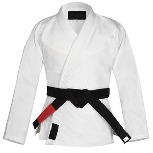 ชุดฝึกซ้อม BJJ Gi ผ้าฝ้ายพรีเมียม เสริมแผ่นรองเข่า ชุดสำหรับการฝึกต่อสู้ ผลิตโดยผู้ผลิตชุดยูโด - Product Image 4