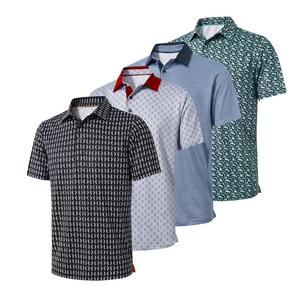 Chemise d'affaires en coton 180 g/m² pour hommes, personnalisable avec logo imprimé ou brodé, tricotée, anti-plis, à manches courtes, vente en gros - Product Image 2