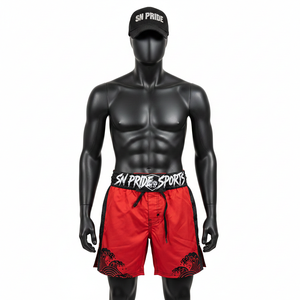 Pantalones Cortos de Artes Marciales Mixtas (MMA) y Karate de Alta Calidad con Logotipo Personalizado, Pantalones Cortos de Entrenamiento de BJJ Unisex, de Secado Rápido y Transpirables, Hechos en Pakistán - Product Image 1