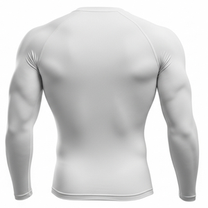 2026 Arrival <b>Men's</b> <b>Compression</b> Gym Rash Guard Long Sleeve Fitness Sportswear Surfing Suit Breathable High Quality UPF50+ - Product Image 2