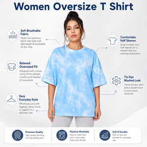Camiseta Oversize de Alta Calidad para Mujer con Material Suave, Corte Holgado y Construcción Duradera para Ropa Casual de Calle - Product Image 6