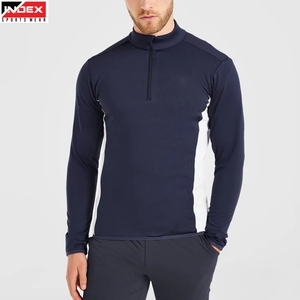 Sudadera con Cierre de Cremallera de un Cuarto para Hombre, Marca Privada, Informal, de Manga Larga, Tejido Suave, Personalizable - Product Image 1
