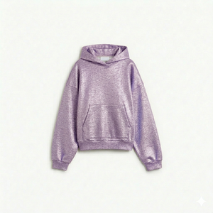 Sweat-shirt à capuche ample en polaire pour femme, coupe décontractée, style streetwear d'hiver - Product Image 1