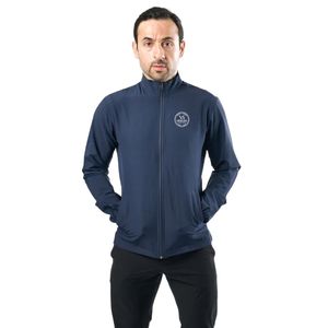 All Sport <b>Men</b> <b>Jacket</b> Navy Color Lightweight Windproof Breathable Full Zip Athletic Casual Outdoor Running Training Sports <b>Jacket</b> - Product Image 1
